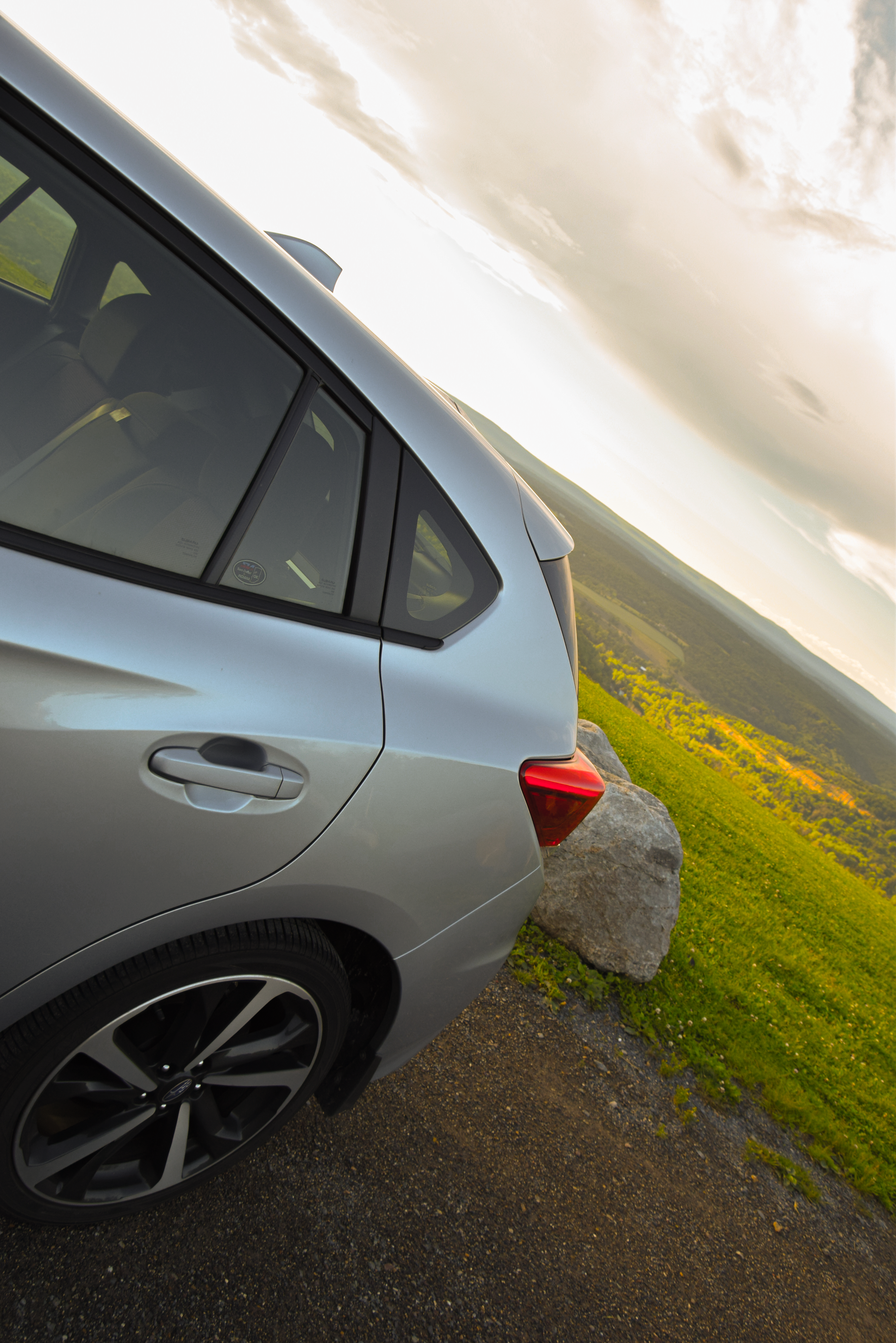 Rear Panel facing Sunset